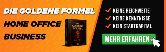 Die goldene Formel Erfahrungen